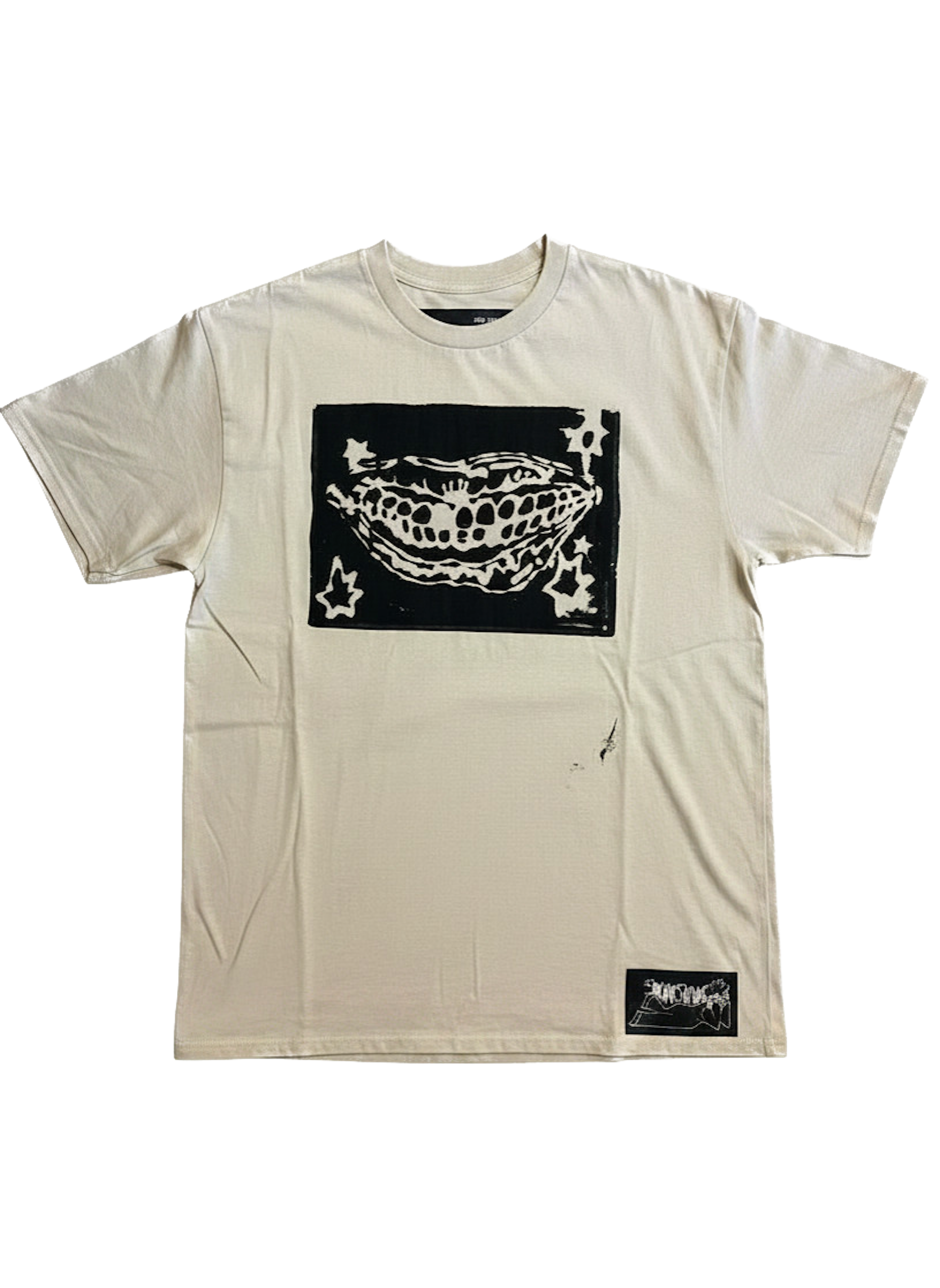 Khaki Mouth Tee