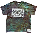 White Tie-Dye Mouth Tee (1/2)