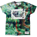 White Tie-Dye Mouth Tee (2/2)