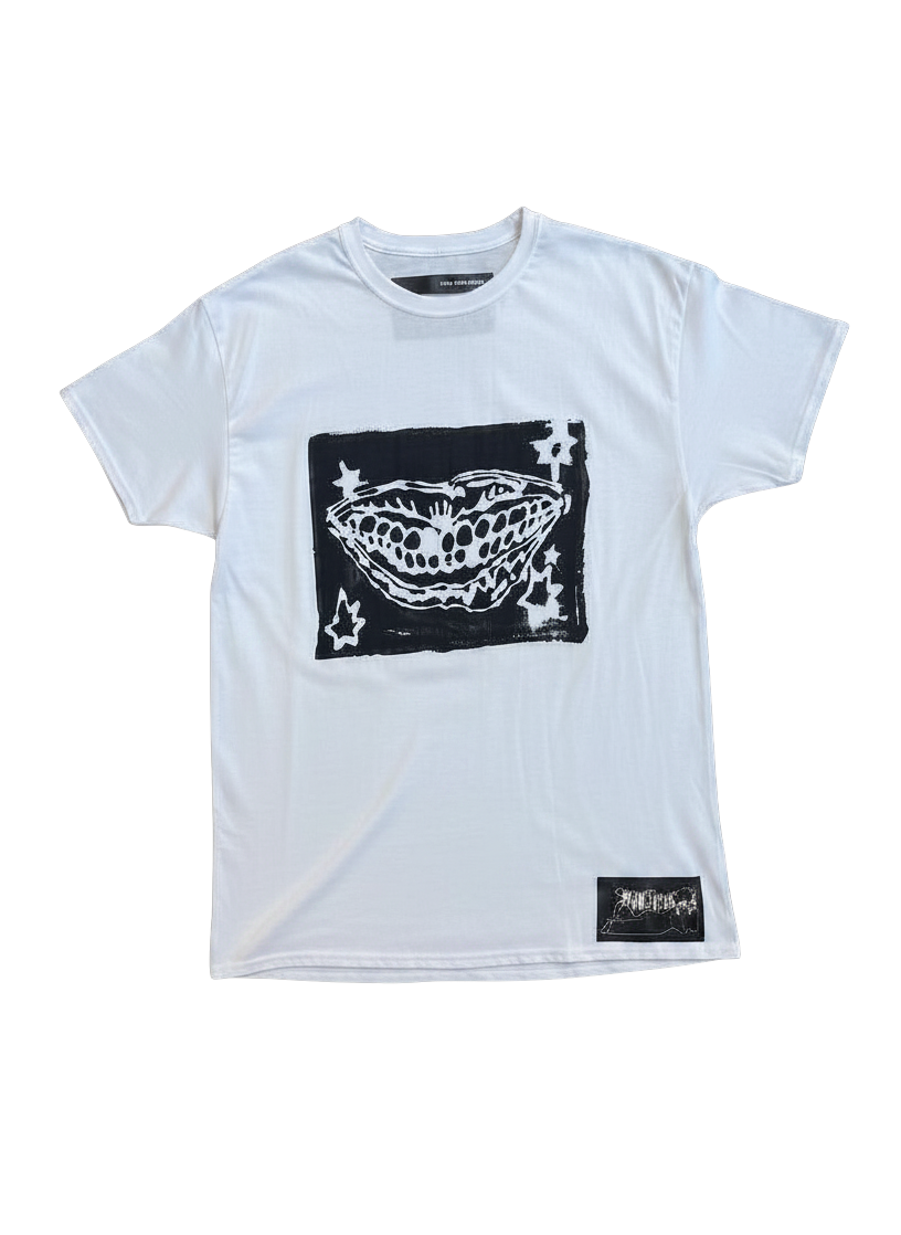 White Mouth Tee
